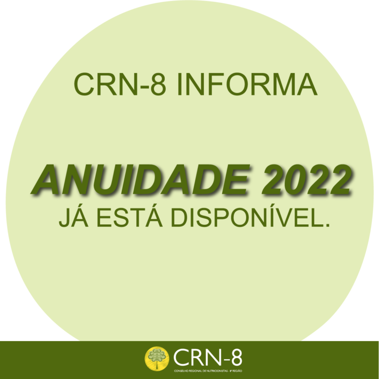 Anuidade 2022.