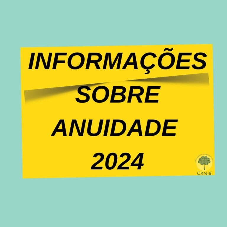 INFORMAÇÕES SOBRE ANUIDADE 2024