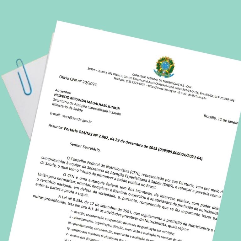 CFN envia ofício pedindo explicações ao Ministério da Saúde sobre equipes nas UTIs