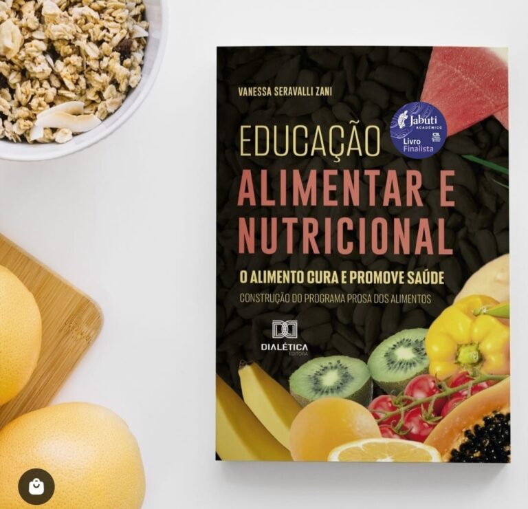 Nutricionista de Maringá foi finalista do Prêmio Jabuti